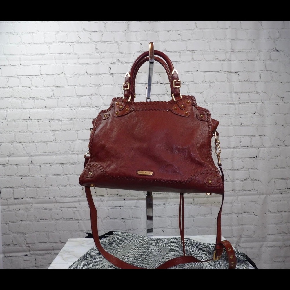 Rebecca Minkoff leather Moto satchel/crossbody - Picture 4 of 5